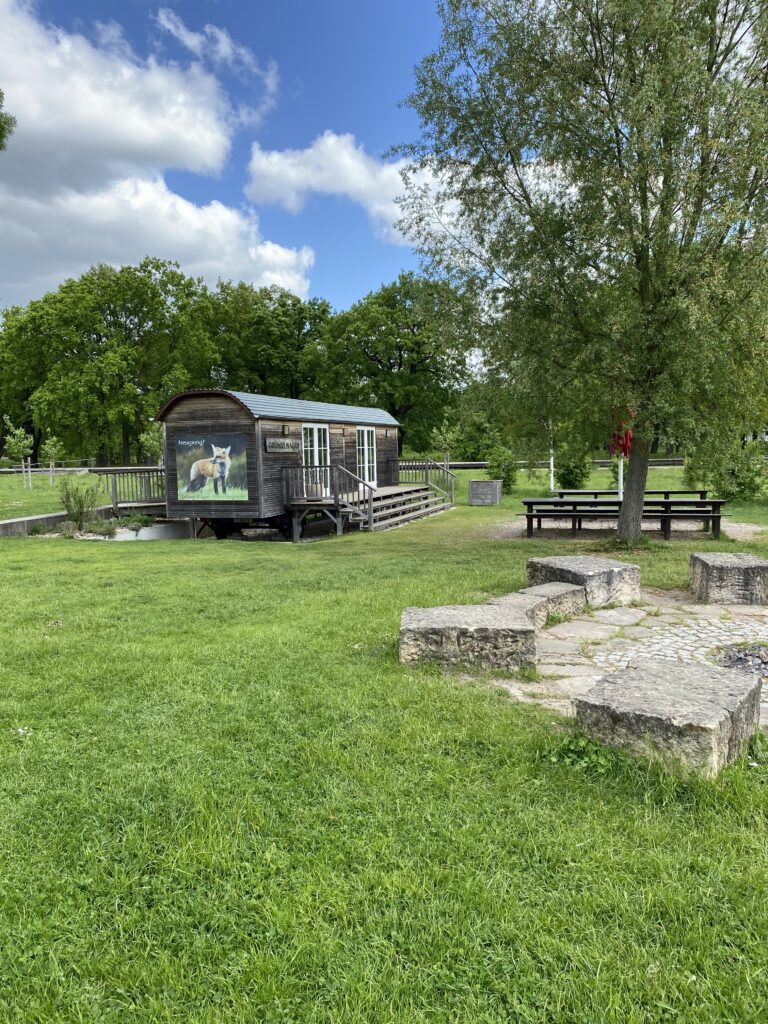 Bugapark mit Grünen Klassenzimmer.