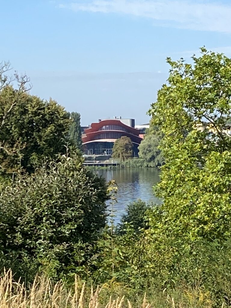 Der Flatowturm bietet einen herrlichen Ausblick über den Park Babelsberg.