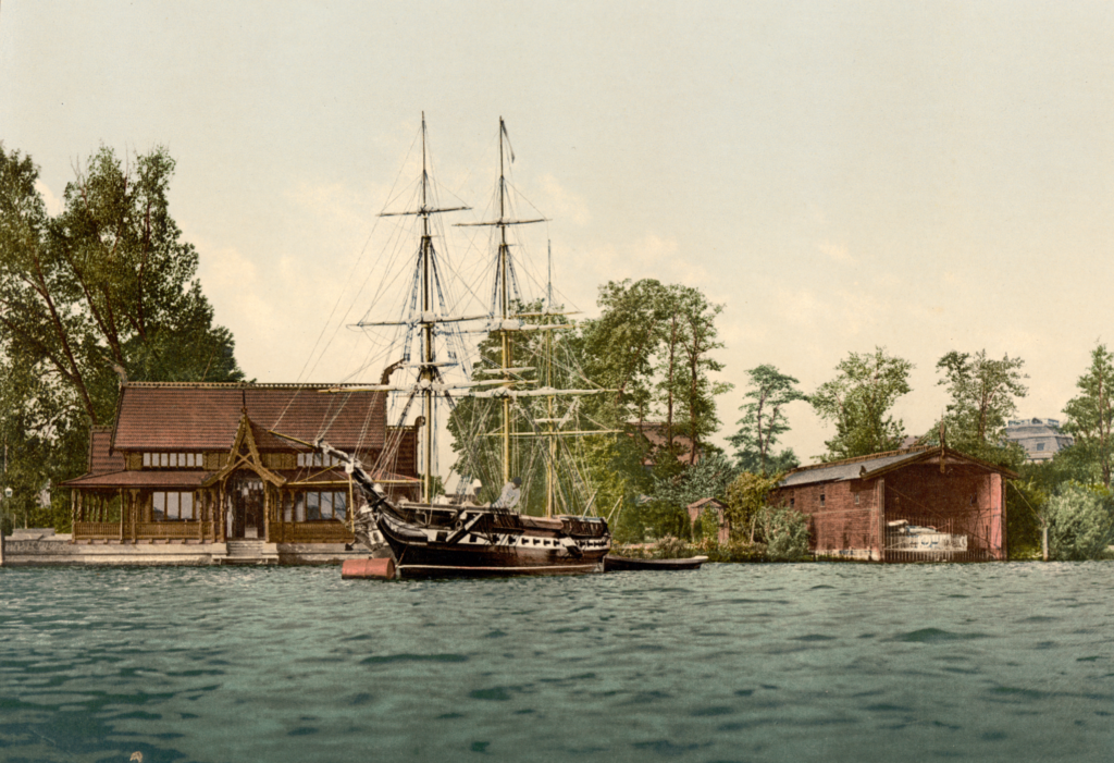 Die Matrosenstation Kongsneas liegt am Jungfernsee